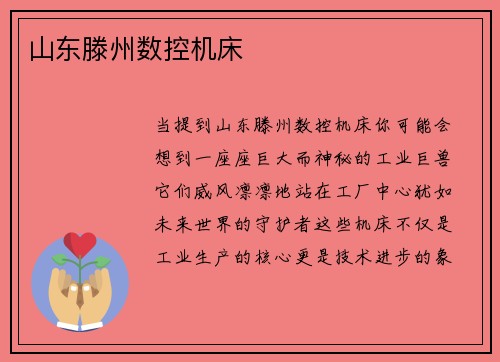 山东滕州数控机床 山东滕州数控机床